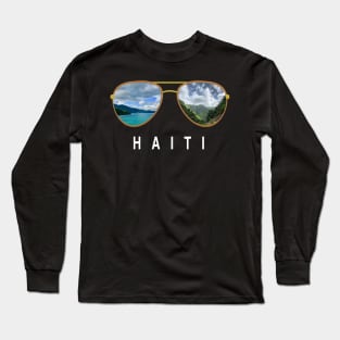 Haiti  Sunglasses Long Sleeve T-Shirt